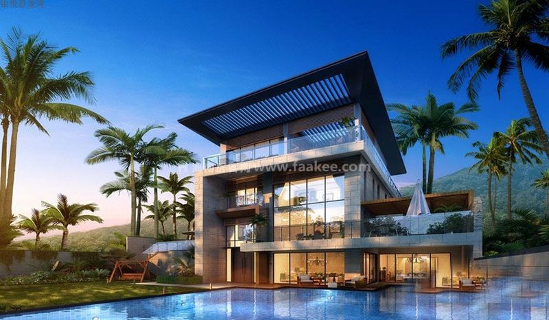 三亚铂悦亚龙湾项目现推出2套特价别墅房源 总价约1000万/套
