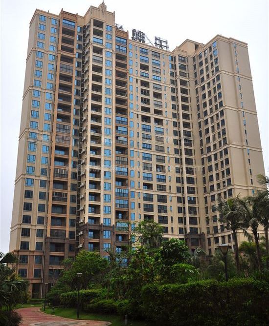 海口海南天鹅湾项目五期工程已经封顶,预计2019年10月份交房