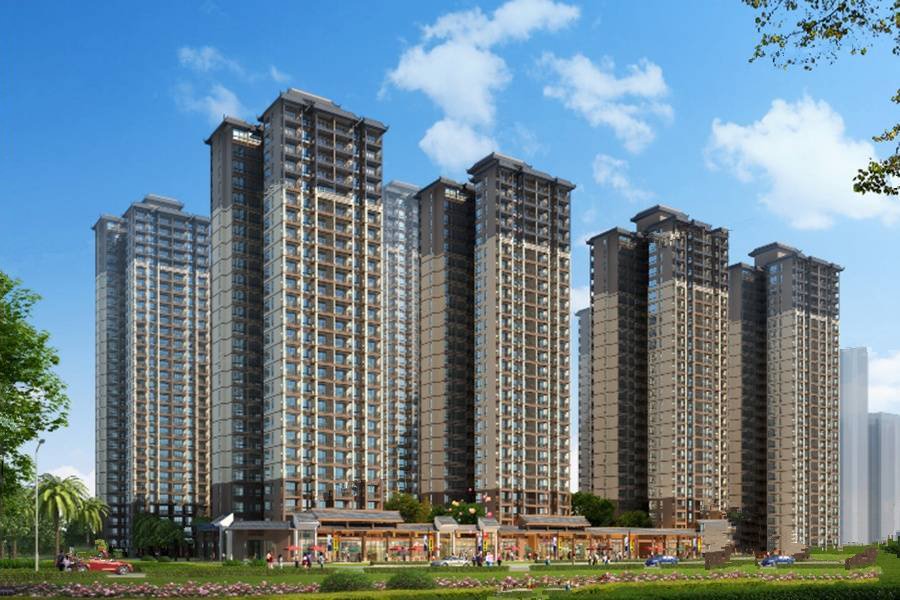 钦州珑玥府项目在售瞰江高层,建面109-135㎡三至四居